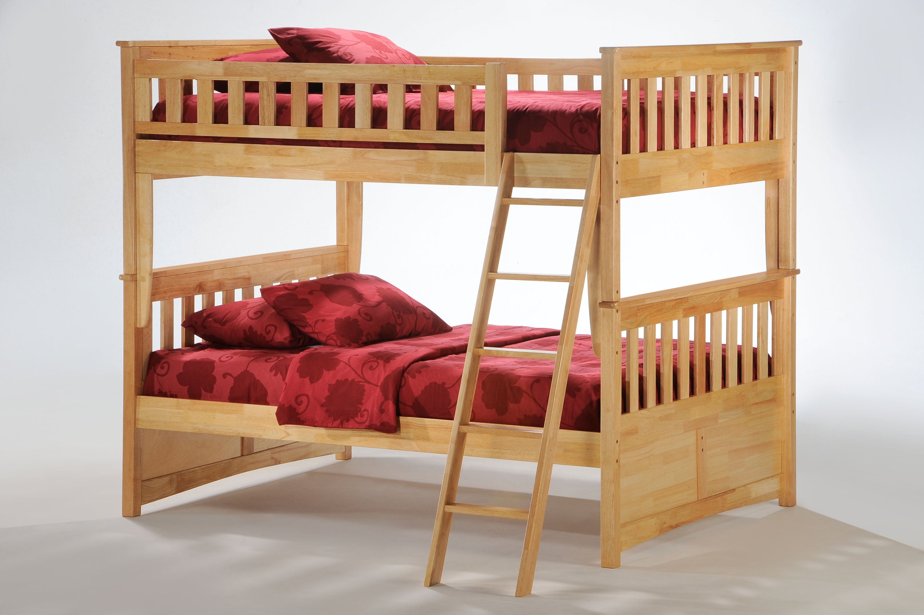 Full / Full Ginger Bunk in Natural Finish by Night & Day Furniture