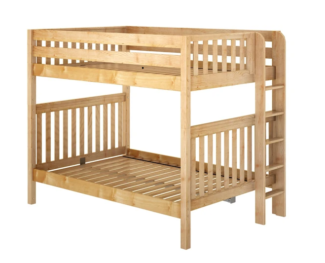 Full XL Bunk Bed with Ladder on End